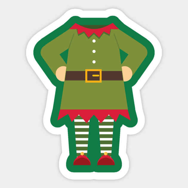 Printable Elf Body Cut Out